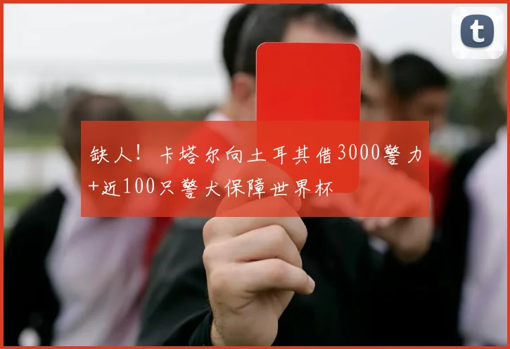 缺人！卡塔尔向土耳其借3000警力+近100只警犬保障世界杯
